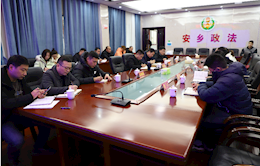 市委政法委来安召开网格化服务管理座谈会