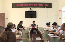 周凯到大湖口镇复兴村指导基层党建和 乡村振兴工作