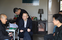 周宏林带队到大湖口镇家乐社区开展乡村振兴结对帮扶工作