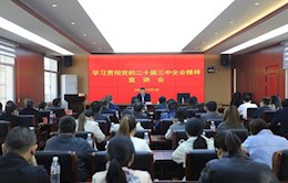 王先波赴安全乡宣讲党的二十届三中全会精神
