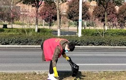 县委政法委开展“清洁家园”行动，助力服务疫情防控